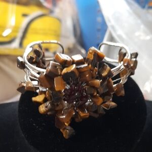 Handmade Stone Wired  Women's Bracelet